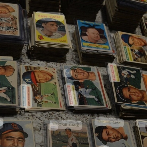lbs of Sports trading cards, football, basketball , hockey , and baseball ! - Picture 2 of 4